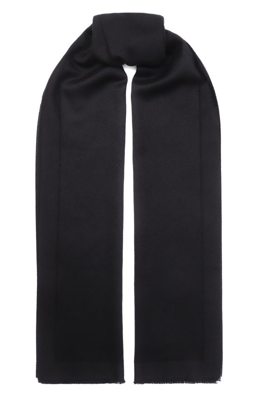Кашемировый шарф Saint Laurent 794786/3Y211 Чёрный 794786/3Y211