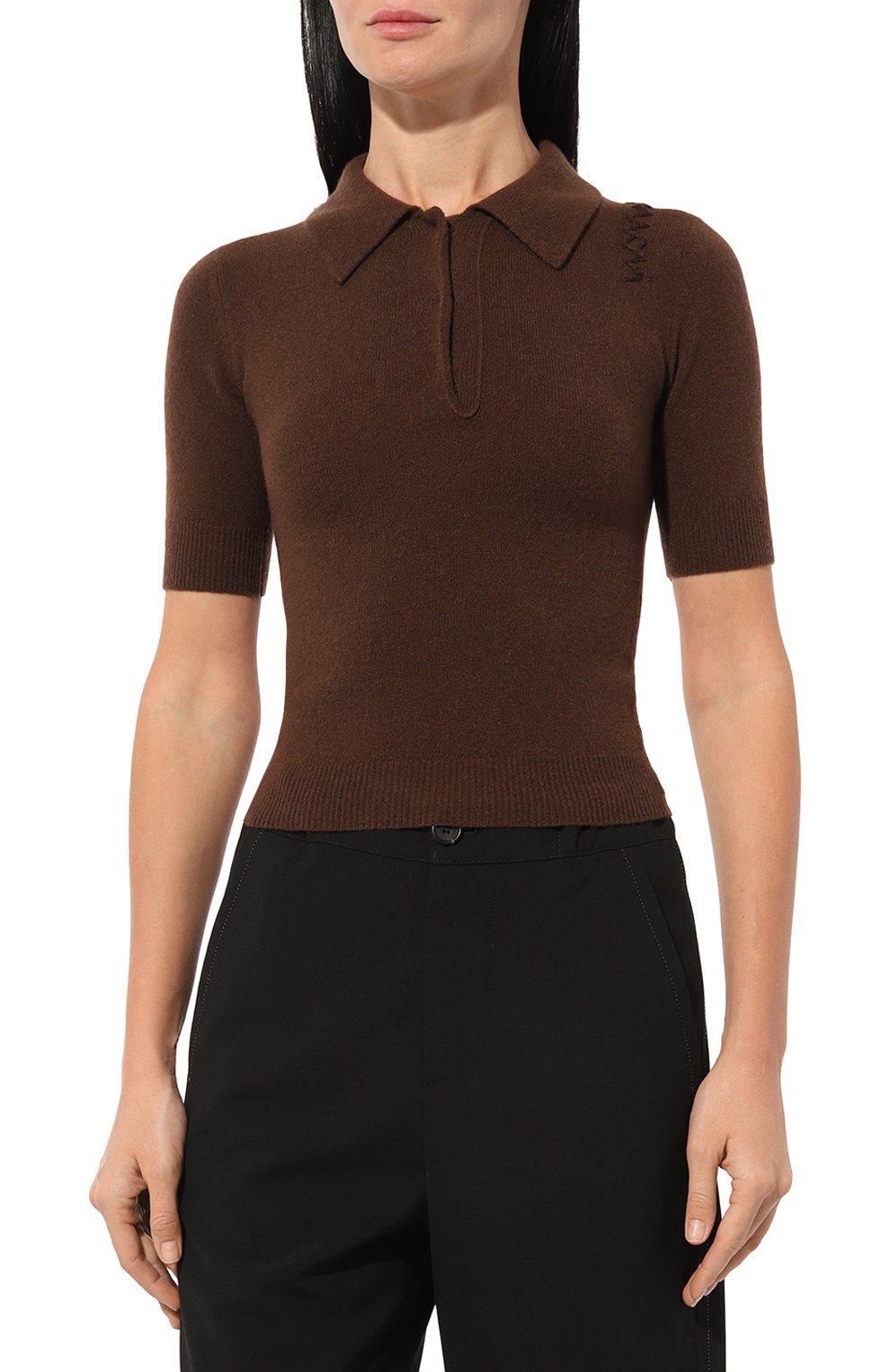 Поло из шерсти и кашемира MARNI, арт. P0MD0040E0/UFZ375, фото 3