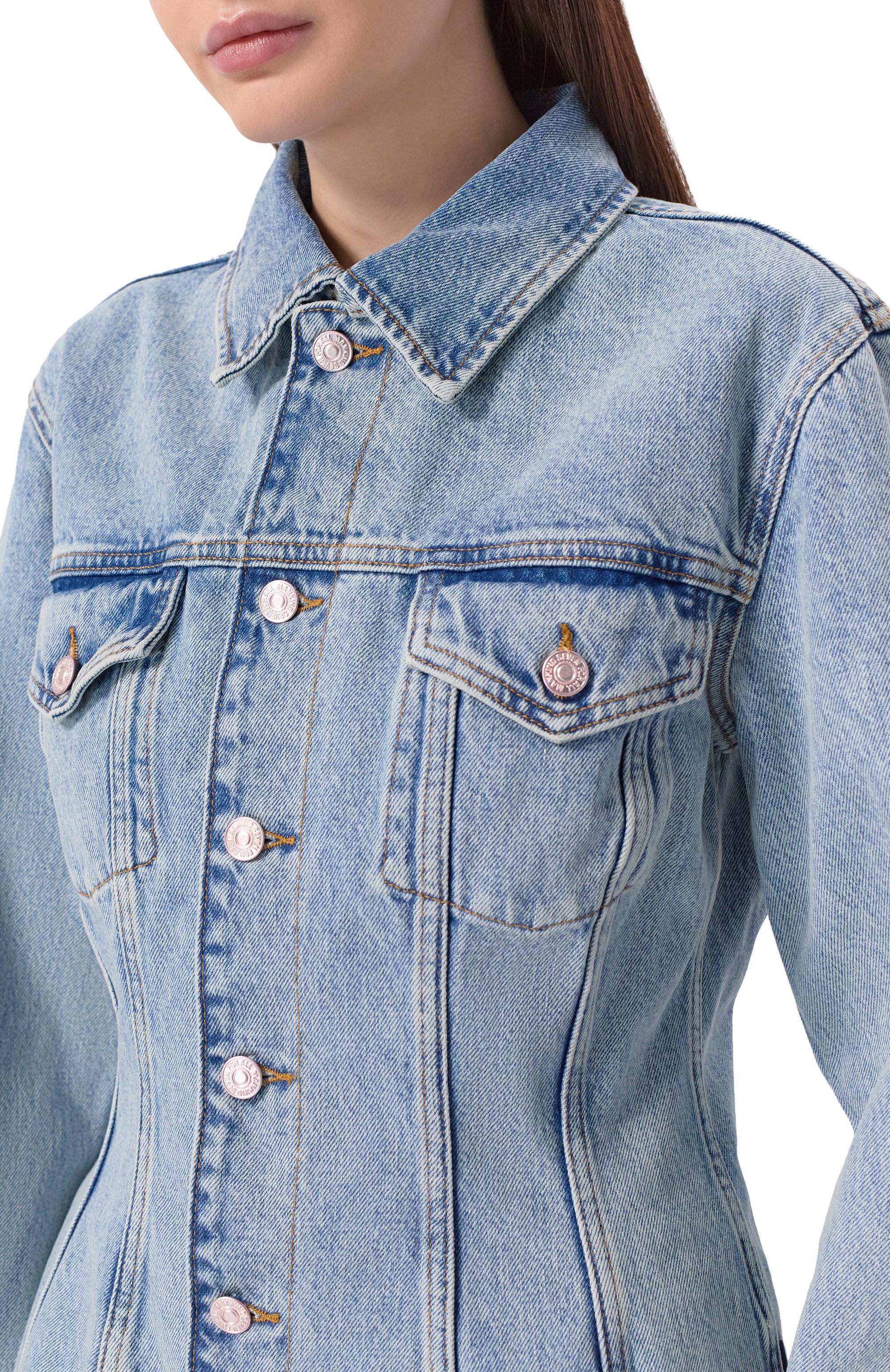 Джинсовая куртка 7 FOR ALL MANKIND, арт. 7U7I0E35-3BX, фото 5