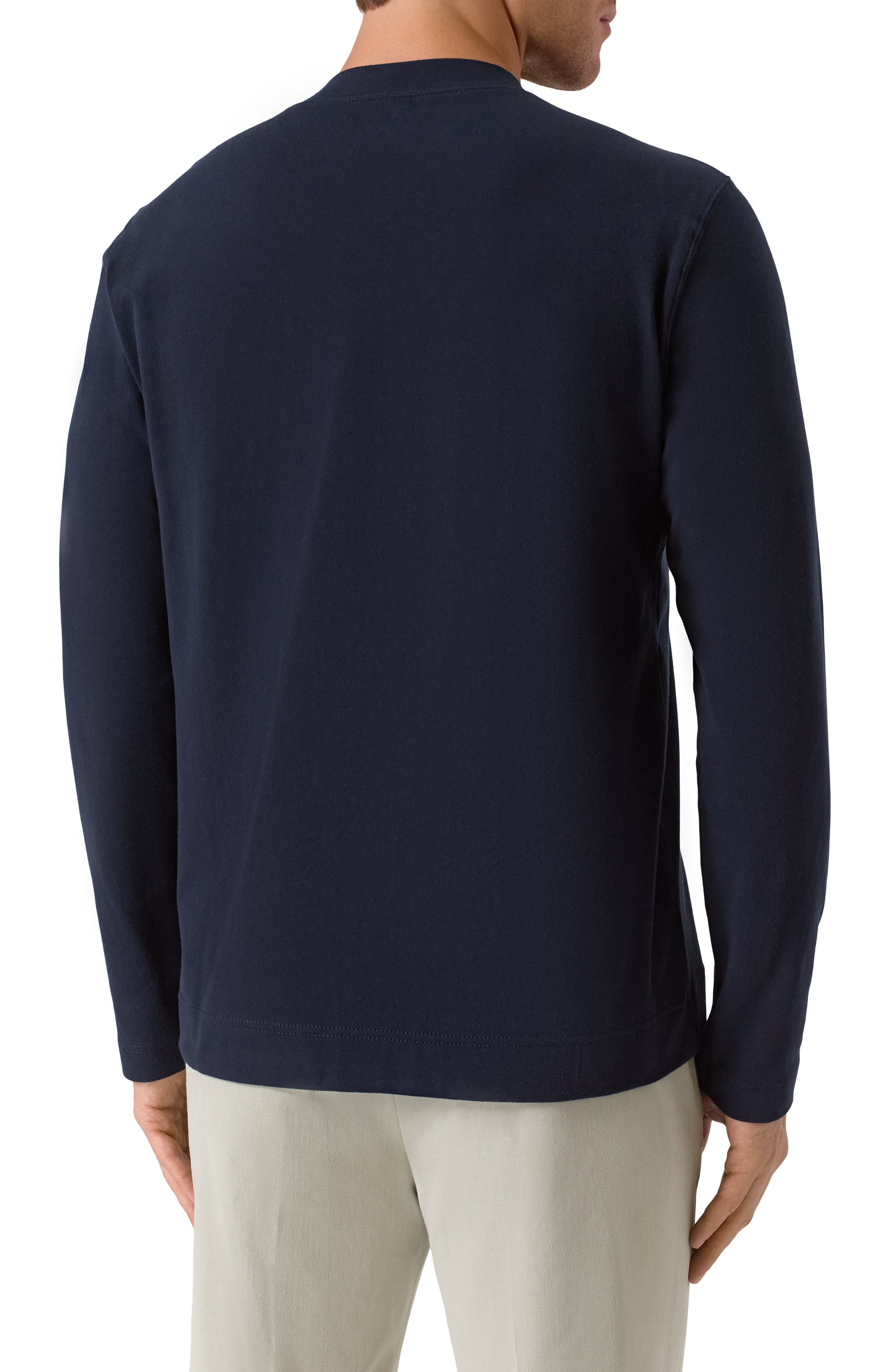 Хлопковый лонгслив CIRCOLO 1901, арт. CN4953, фото 4