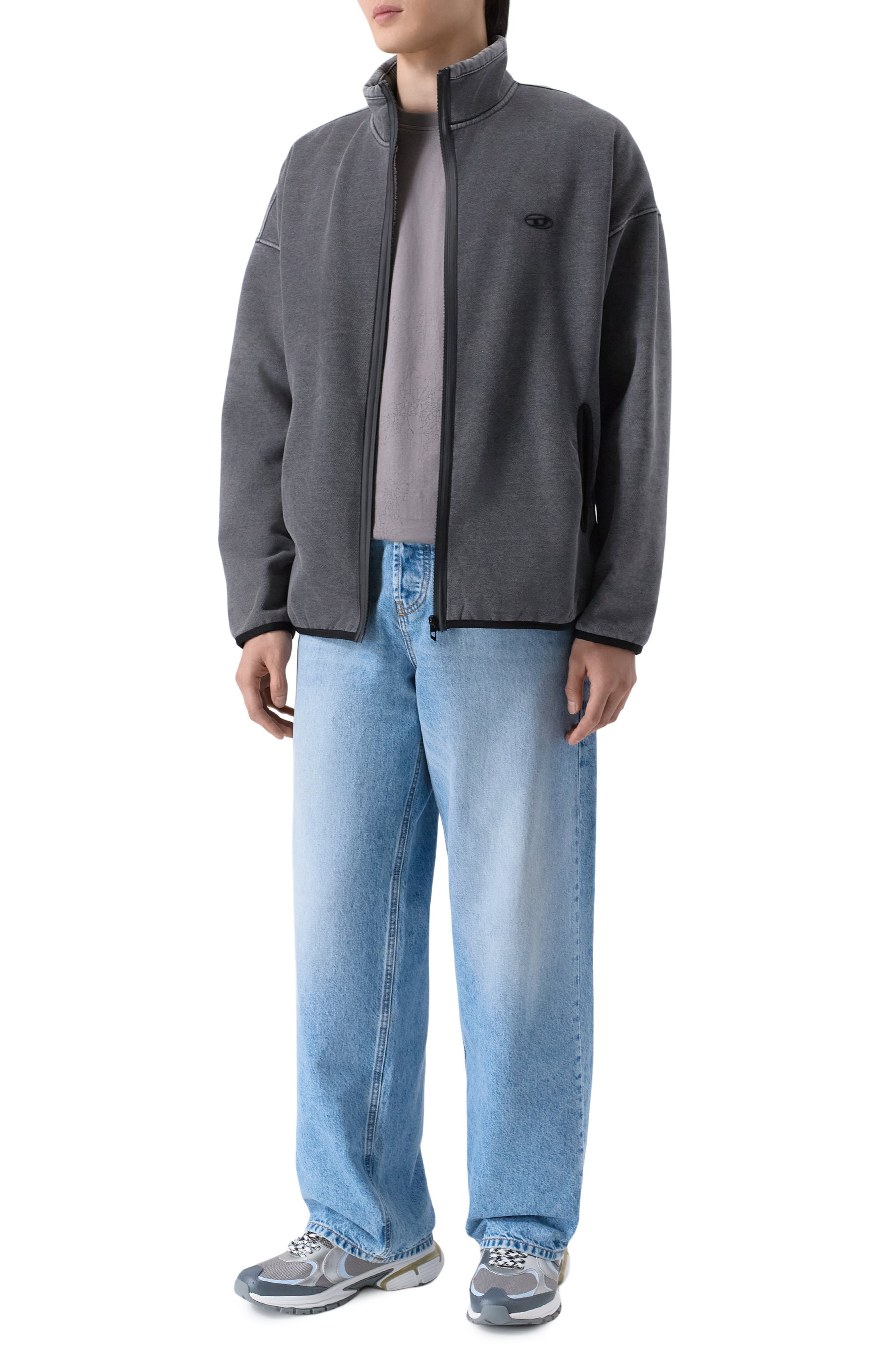 Кроссовки s-pro-v-dense DIESEL серого цвета по цене 30850 руб., арт. Y03593/P7524, фото 2 Кроссовки s-pro-v-dense DIESEL, арт. Y03593/P7524, фото 2