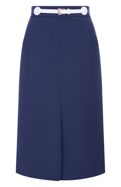 Женск�ая юбка из шерсти и шелка VALENTINO, арт. 7B3RADM5/1CF