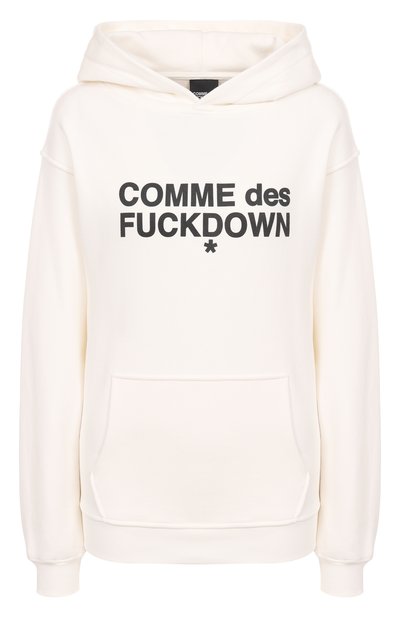 Хлопковое худи COMME DES FUCKDOWN, арт. CFABW01205, фото 1