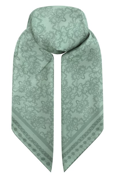 Женский шелковый платок ELIE SAAB, арт. 710008544S25/ICEBERG GREEN