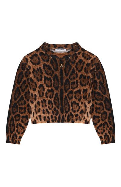 Шерстяной пуловер DOLCE & GABBANA, арт. L5KWK5/JDVDT/8-12+