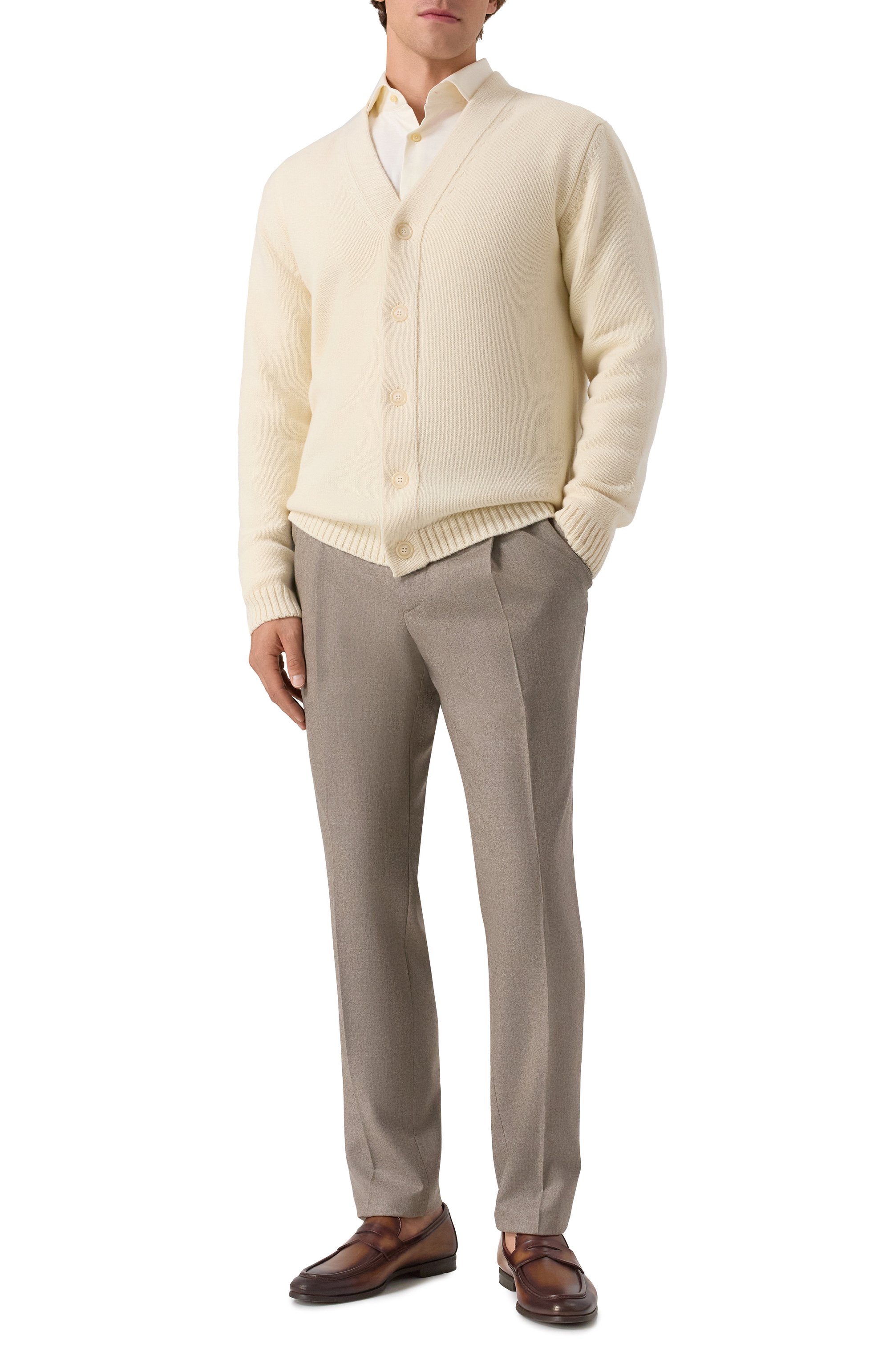 Шерстяные брюки L.B.M. 1911, арт. 8135/00507, фото 2