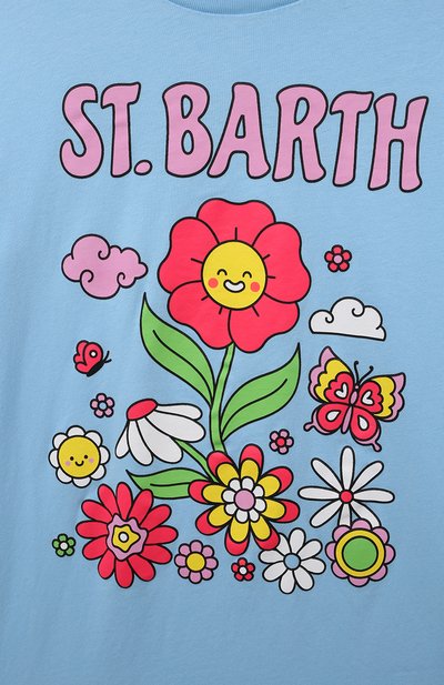 Хлопковое платье MC2 SAINT BARTH, арт. STBK/ABBEY/04515D, фото 3