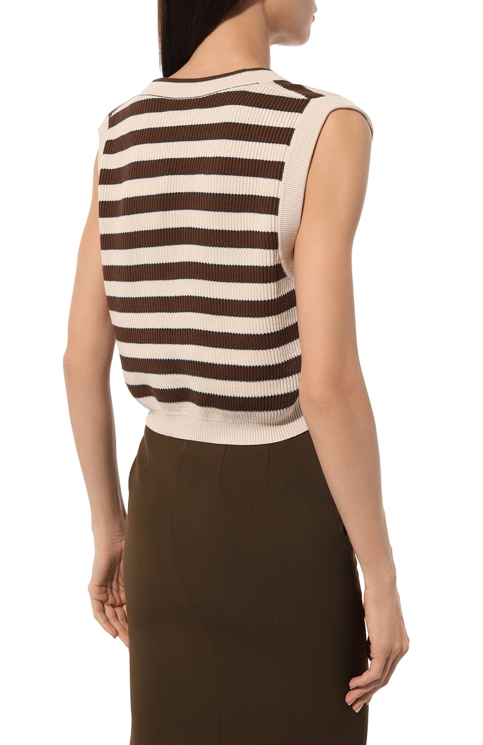 Хлопковый жилет BRUNELLO CUCINELLI, арт. M1919B1279, фото 4