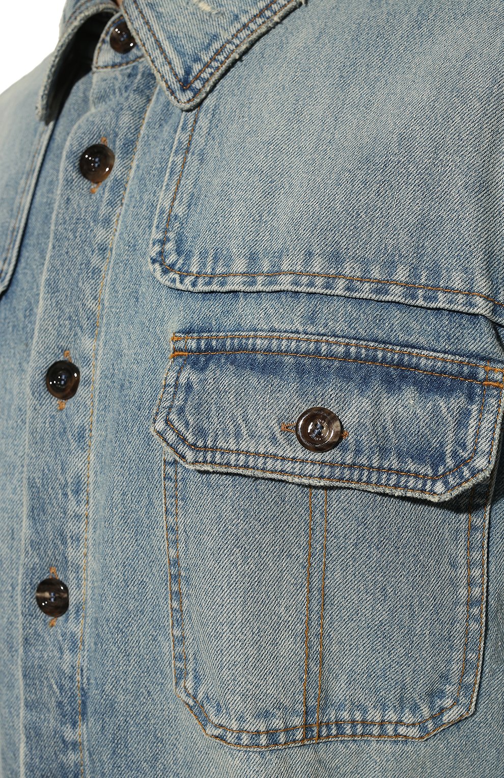 Джинсовая куртка-рубашка GUCCI, арт. 667998/XDBRP, фото 5