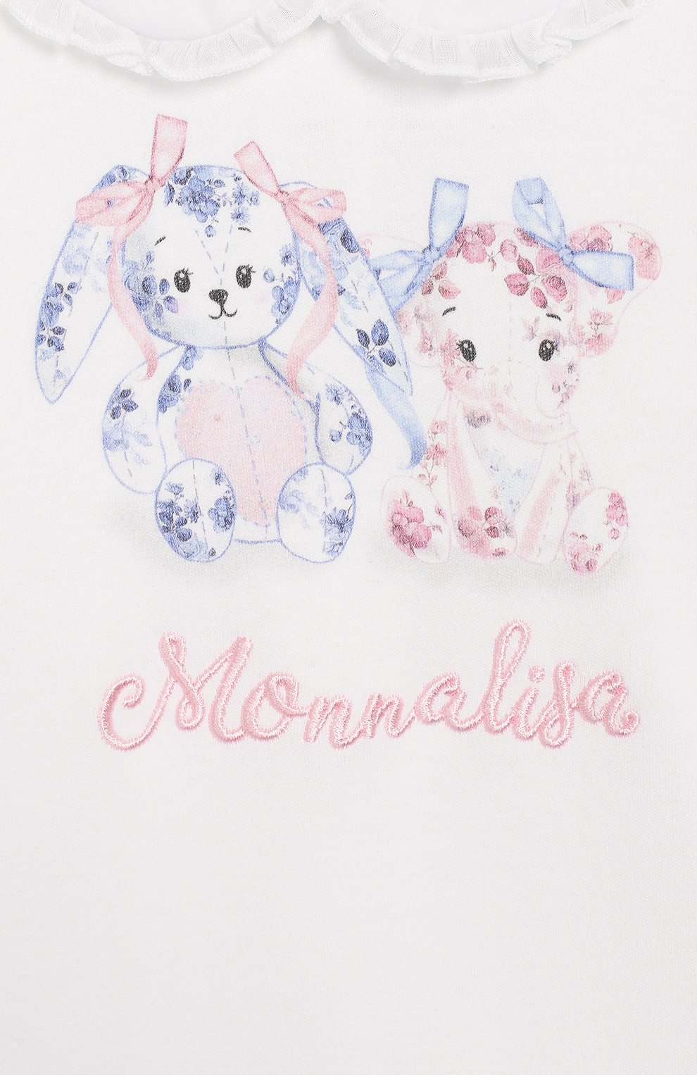 Хлопковый комбинезон MONNALISA, арт. 355200S4, фото 3