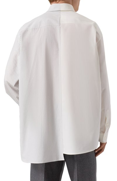 Хлопковая рубашка MM6, арт. SH0DT0025/MTN085, фото 4