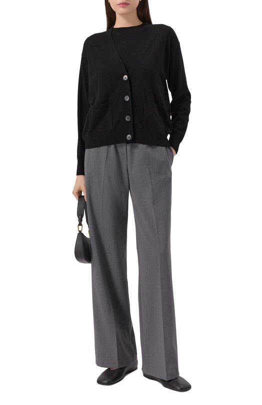 Комплект из кардигана и пуловера Weekend Max Mara F/DE_0D_CA/N0 Чёрный  F/DE_0D_CA/N0 Фото 2