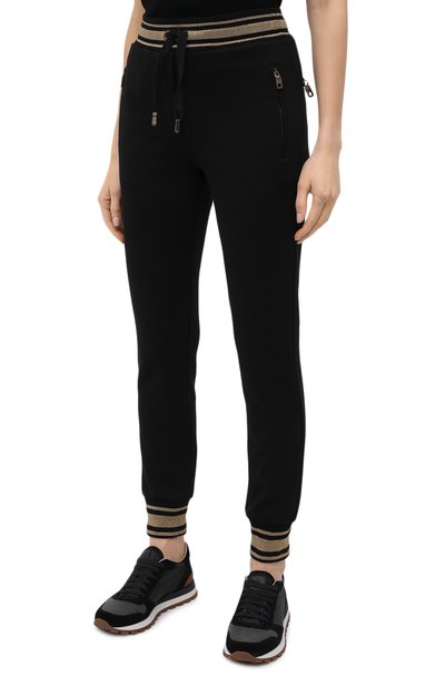 Хлопковые джоггеры DOLCE & GABBANA, арт. FTBX7Z/G7W0M, фото 3