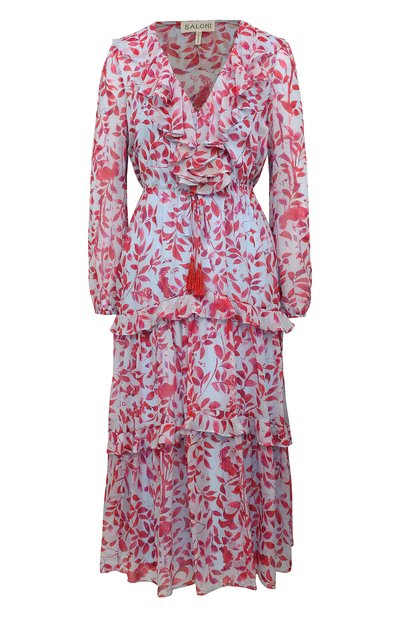 Шелковое платье SALONI, арт. 10409-129-R/1646, фото 1