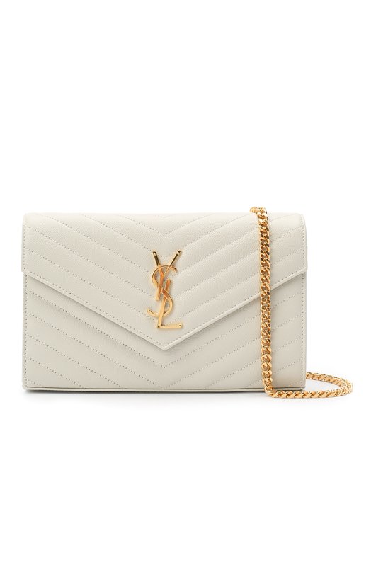 Сумка Monogram Envelope Saint Laurent 377828/B0W01 Белый  377828/B0W01 Фото 5