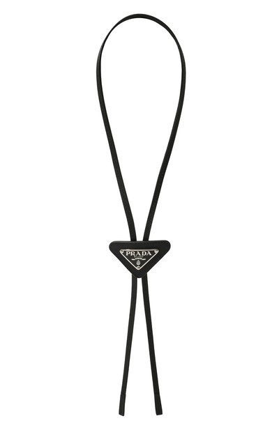 Кожаный галстук боло PRADA, арт. 2IC027-QHH-F0002, фото 1