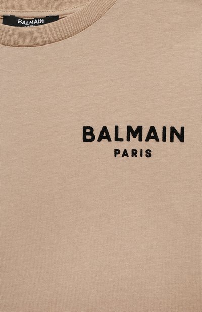 Хлопковая футболка BALMAIN, арт. 6R8O21, фото 3