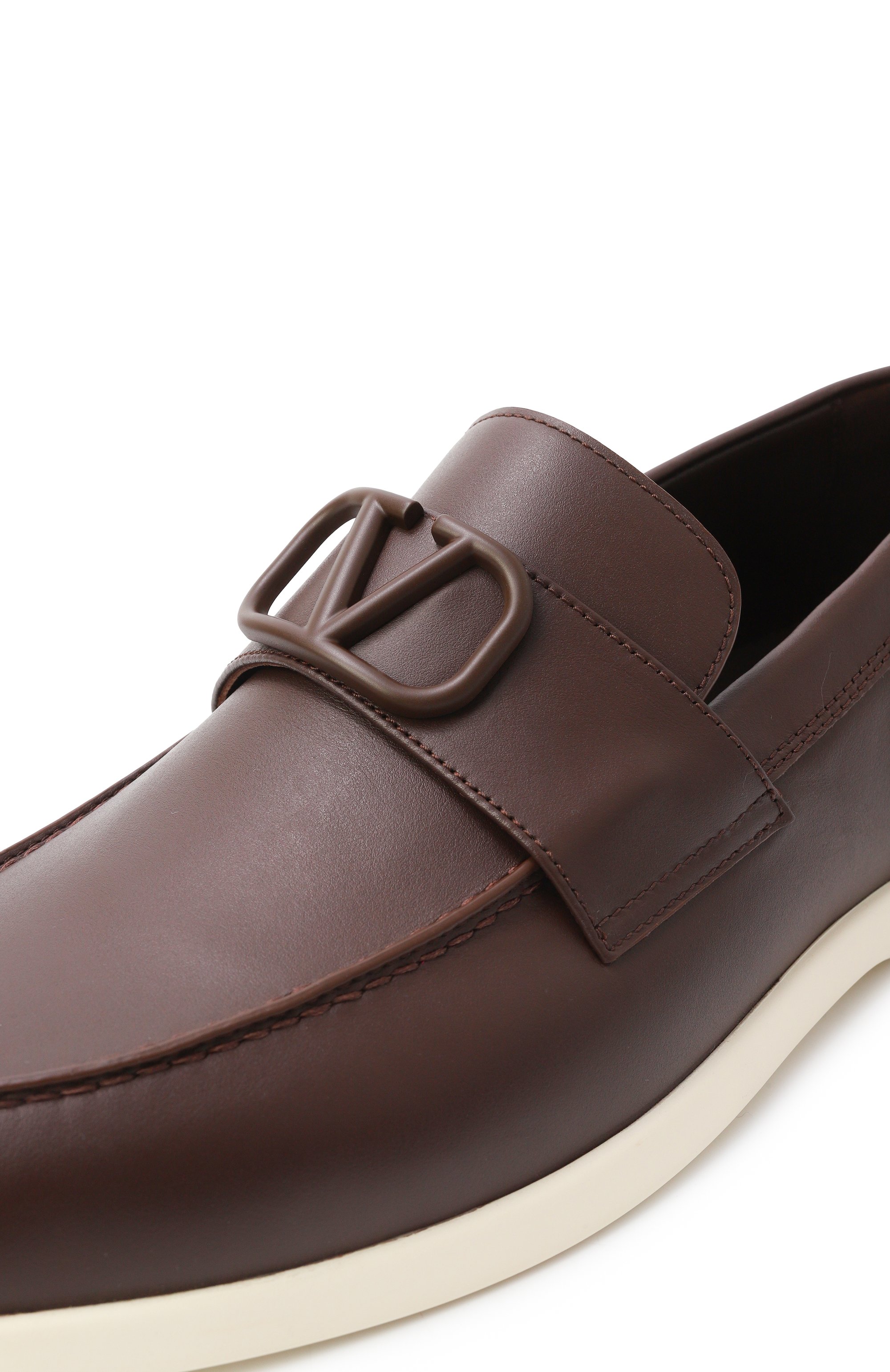 Кожаные лоферы leisure flows VALENTINO, арт. 6Y2S0I53/UHE, фото 7