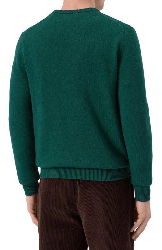 Джемпер из шерсти и вискозы MC2 Saint Barth HER0011-03332I/HER0N C Зелёный  HER0011-03332I/HER0N C Фото 4
