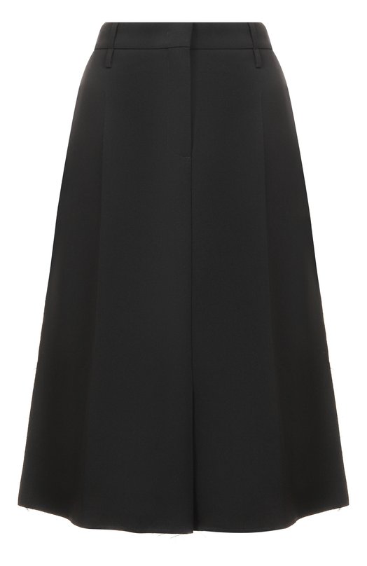 Шерстяная юбка Jil Sander J02MA0332/J40002 Чёрный J02MA0332/J40002