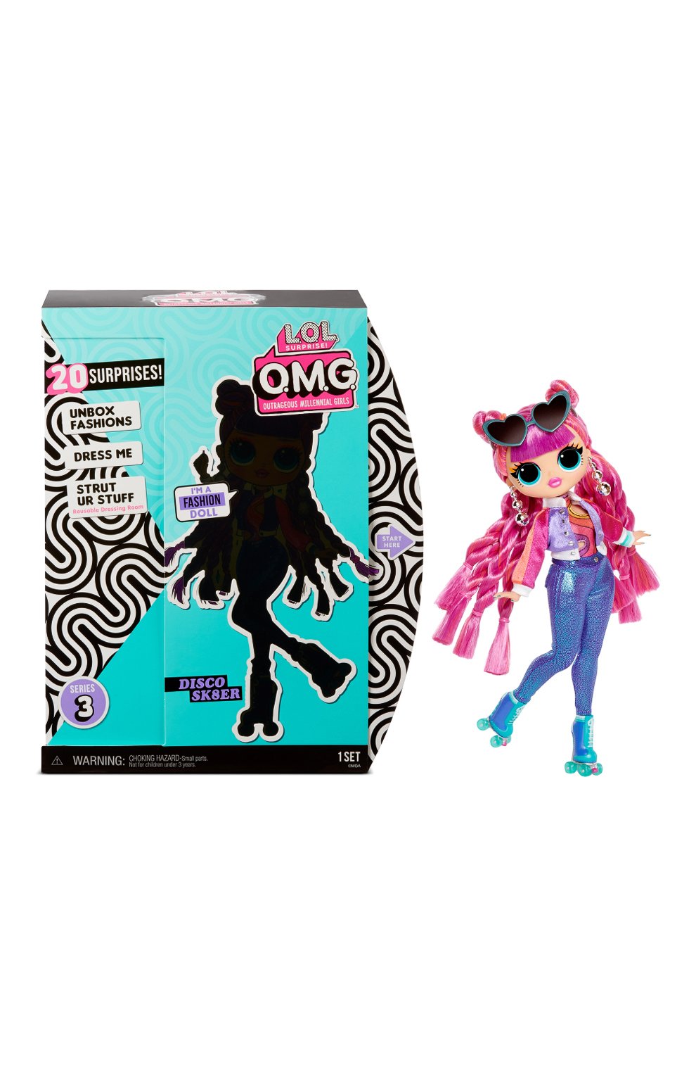 Игрушка lol кукла omg disco skater MGA, арт. 567196, фото 2