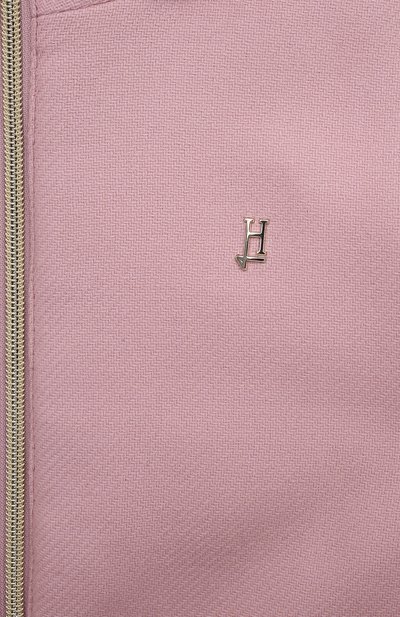 Шерстяное пальто HERNO розового цвета по цене 56800 руб., арт. GC000049G/33344/4A-8A, фото 3 Шерстяное пальто HERNO, арт. GC000049G/33344/4A-8A, фото 3