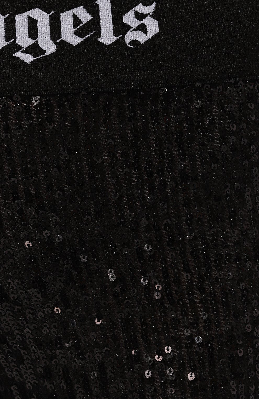 Брюки с отделкой пайетками PALM ANGELS, арт. PWCA101F24FAB003, фото 5