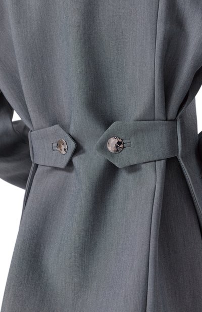 Жакет GANNI серого цвета по цене 61550 руб., арт. W0109/6871, фото 5 Жакет GANNI, арт. W0109/6871, фото 5