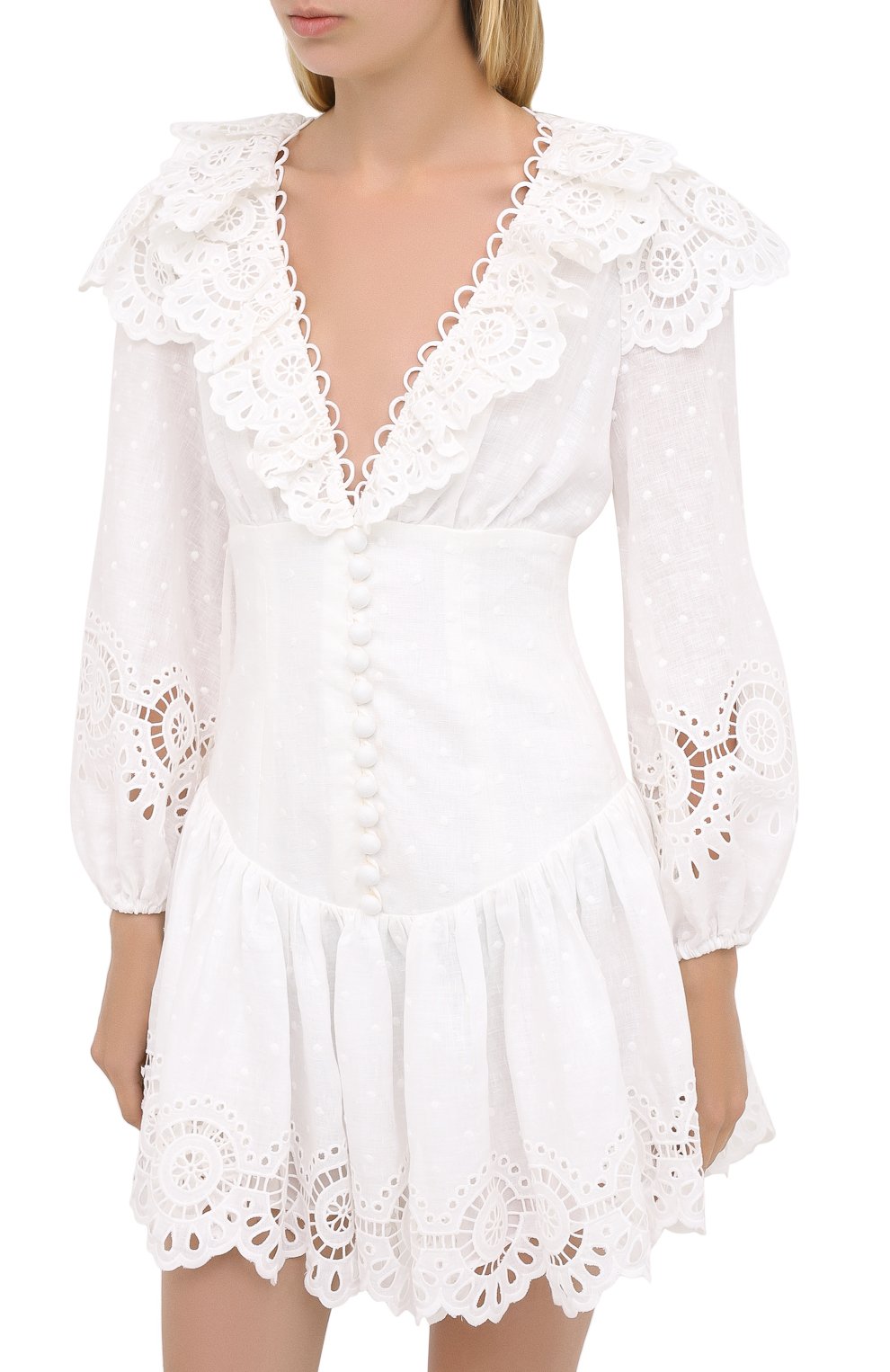 Льняное платье ZIMMERMANN, арт. 8402DBTD, фото 3