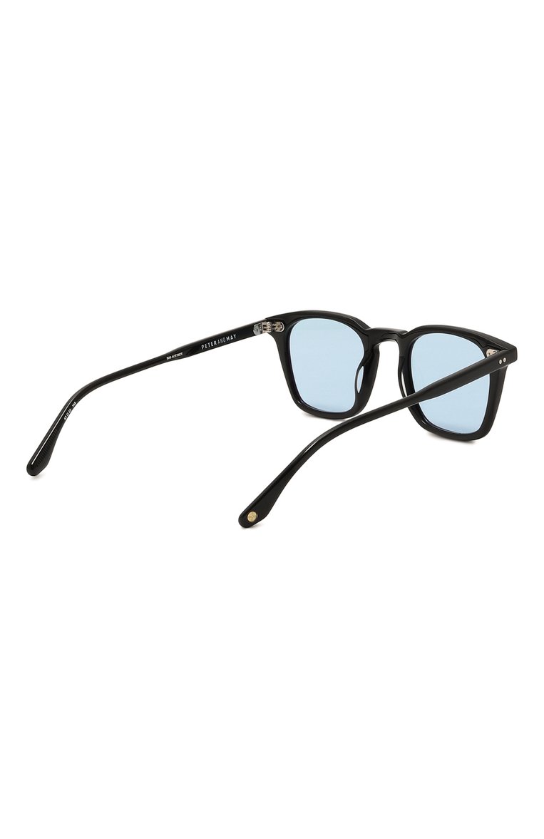 Мужские солнцезащитные очки PETER&MAY WALK голубого цвета, арт. LT15 FIVE AGAIN BLACK BEIN BLUE | Фото 4 (Региональные ограничения белый список (Axapta Mercury): Не проставлено; Нос: Не проставлено; Тип очков: С/з; Кросс-КТ: С/з-мужское; Материал: Пластик; Оптика Гендер: оптика-мужское; Очки форма: Квадратные)