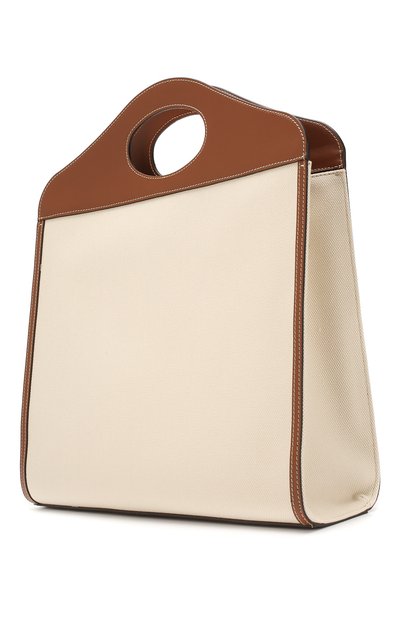 Сумка pocket medium BURBERRY коричневого цвета по цене 141500 руб., арт. 8014618, фото 3 Сумка pocket medium BURBERRY, арт. 8014618, фото 3