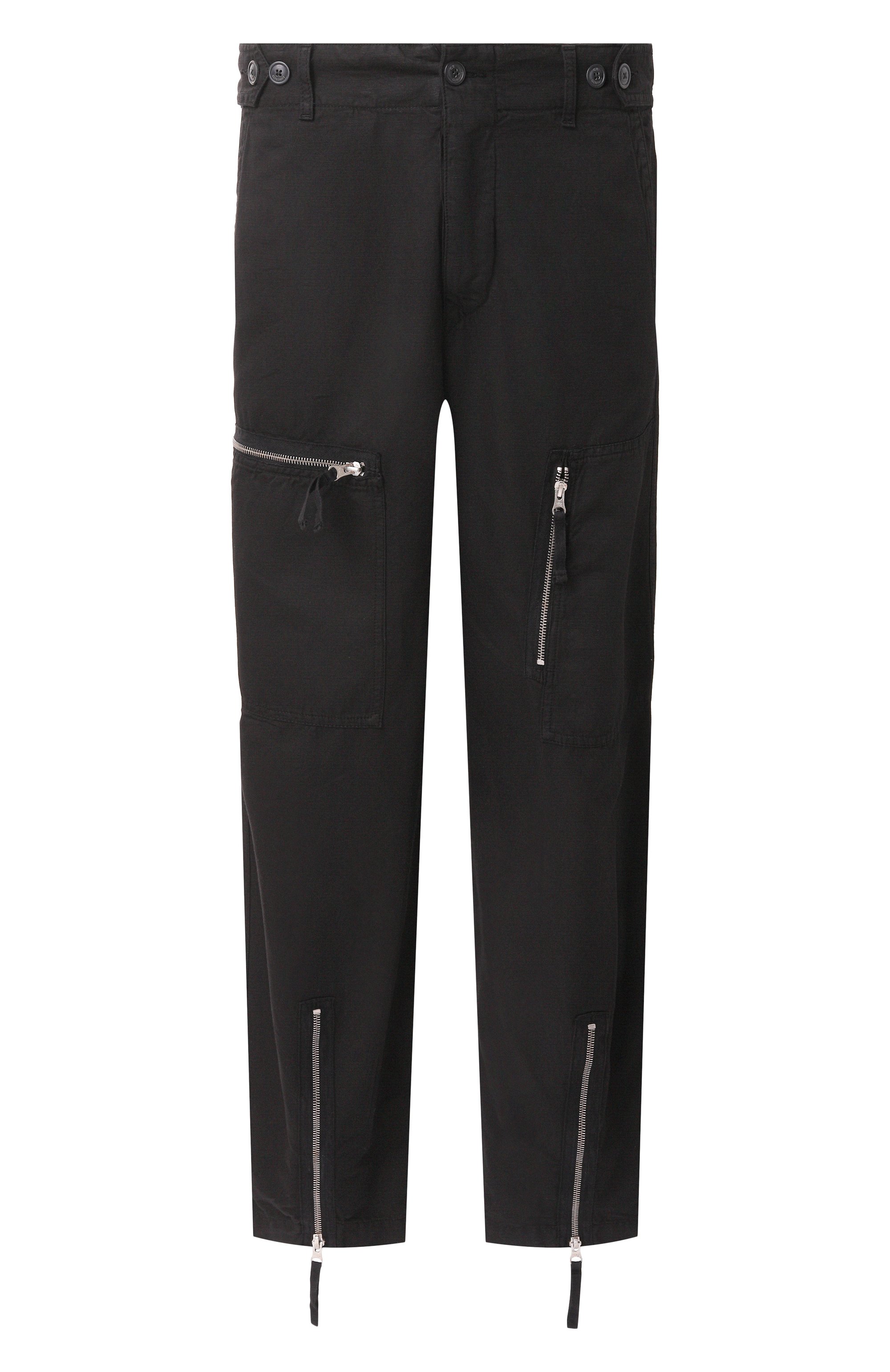 Брюки из хлопка и льна C.P. COMPANY, арт. 18CMPA104A006273G, фото 1