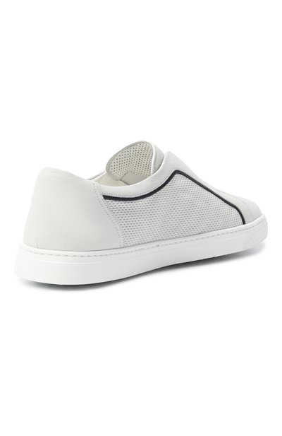 Кожаные кеды ZILLI, арт. H0208AM1961VSTZ01, фото 5