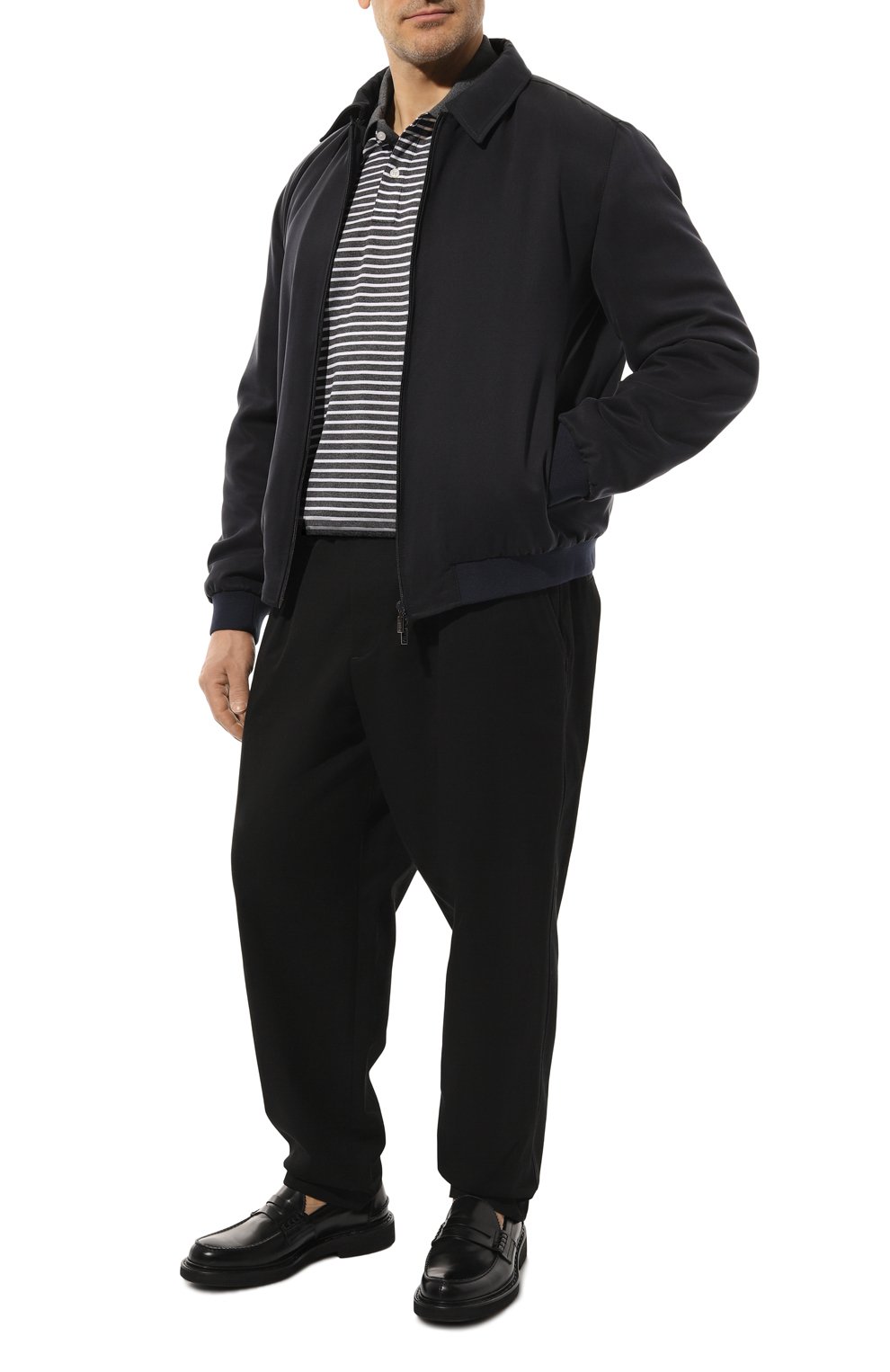 Шелковый бомбер ZILLI, арт. A0MBR0M0600VEF000_SET, фото 2