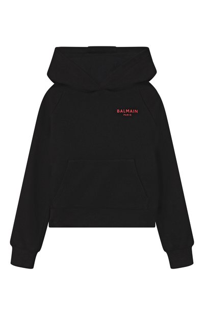 Хлопковое худи BALMAIN, арт. BX4C60