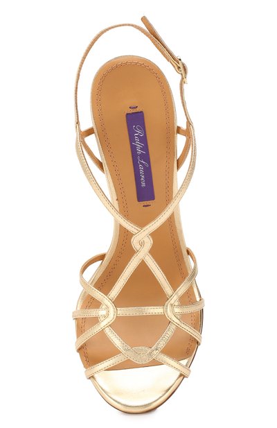 Кожаные босоножки  bladine RALPH LAUREN, арт. 800745505, фото 5