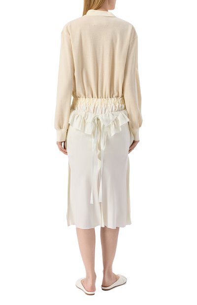 Платье из хлопка и льна MAISON MARGIELA, арт. S51DD0037/MTJ030, фото 4