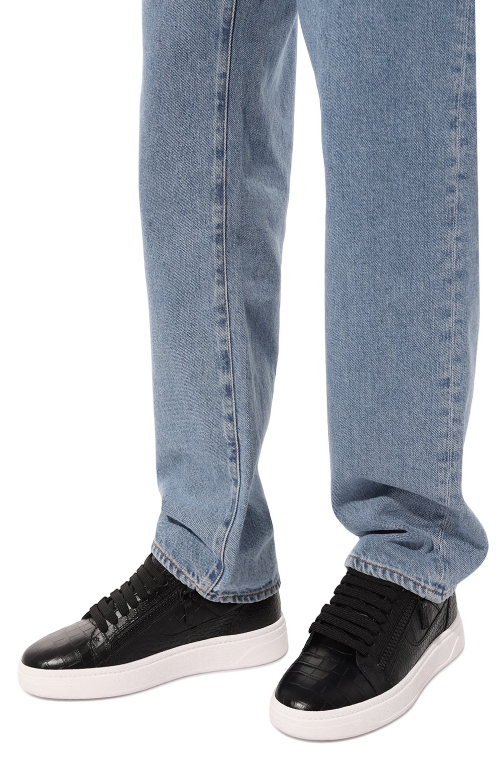 Кожаные кеды GIUSEPPE ZANOTTI DESIGN, арт. RU30029, фото 3