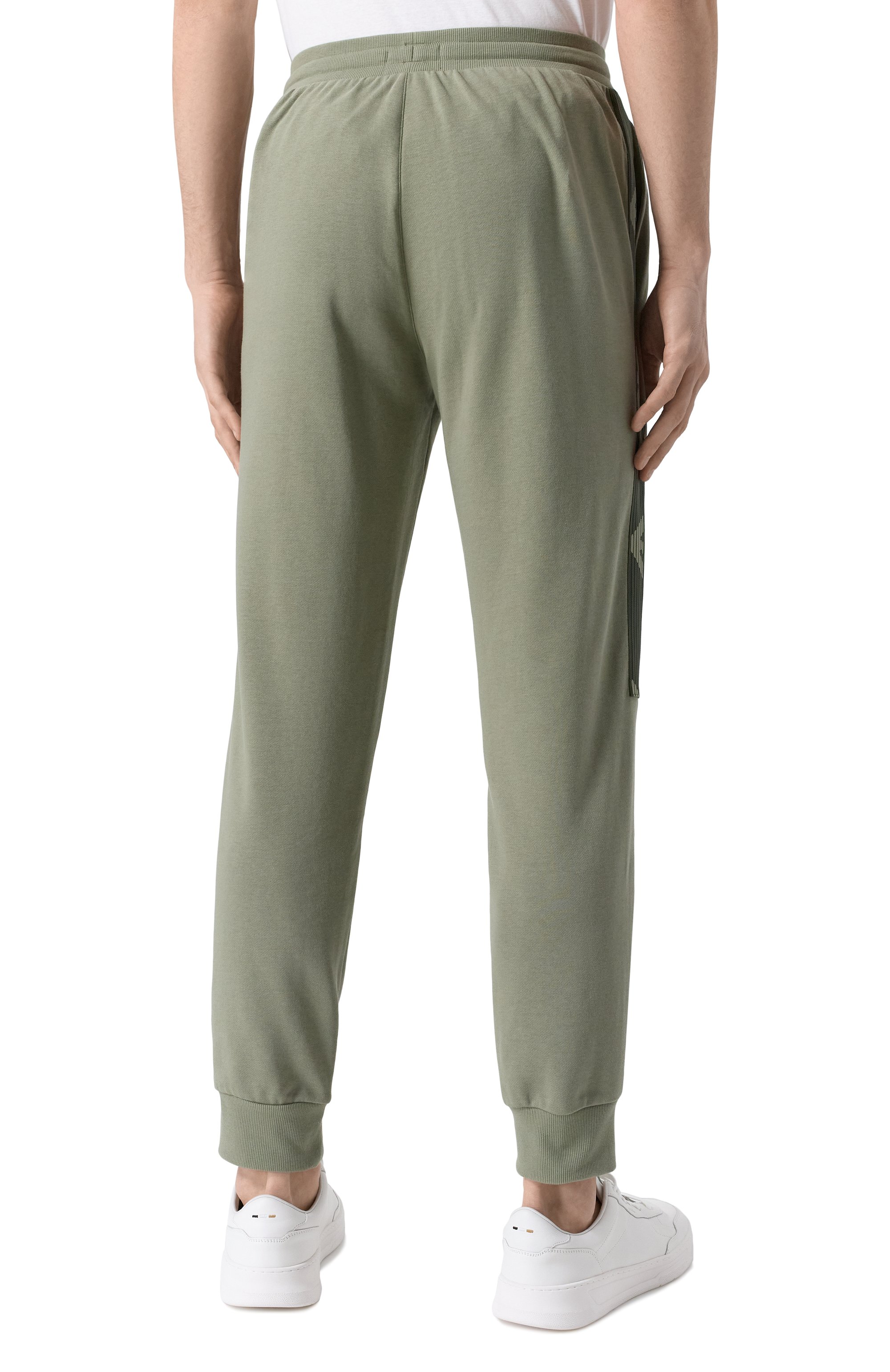 Хлопковые джоггеры EMPORIO ARMANI, арт. EM000500/AF10781, фото 4