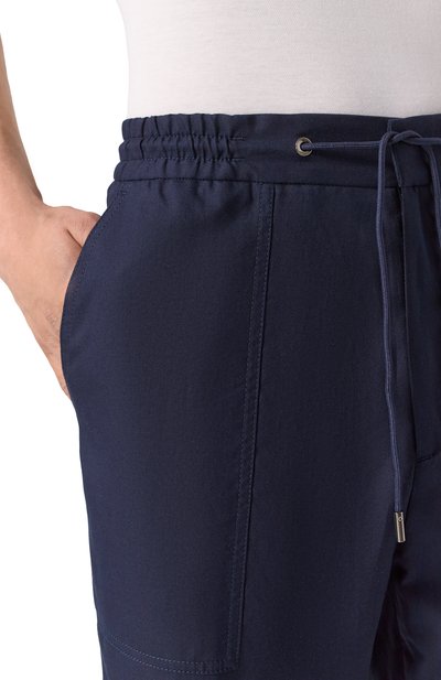 Брюки из хлопка и шелка MVST, арт. 25E/X1P/0/B041/0207, фото 5