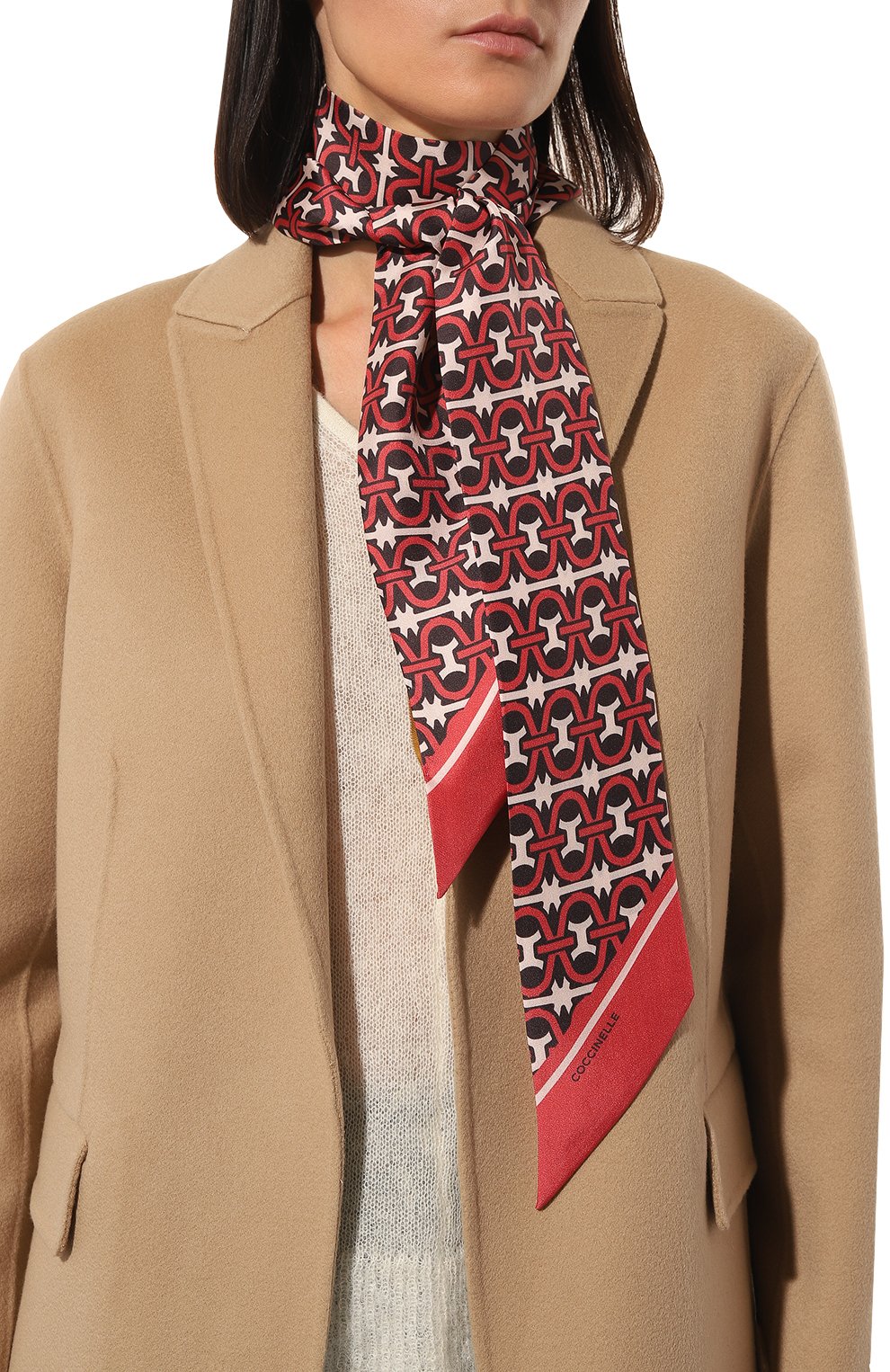Шелковый шарф-твилли COCCINELLE, арт. E7 MYZ 46 03 01, фото 2