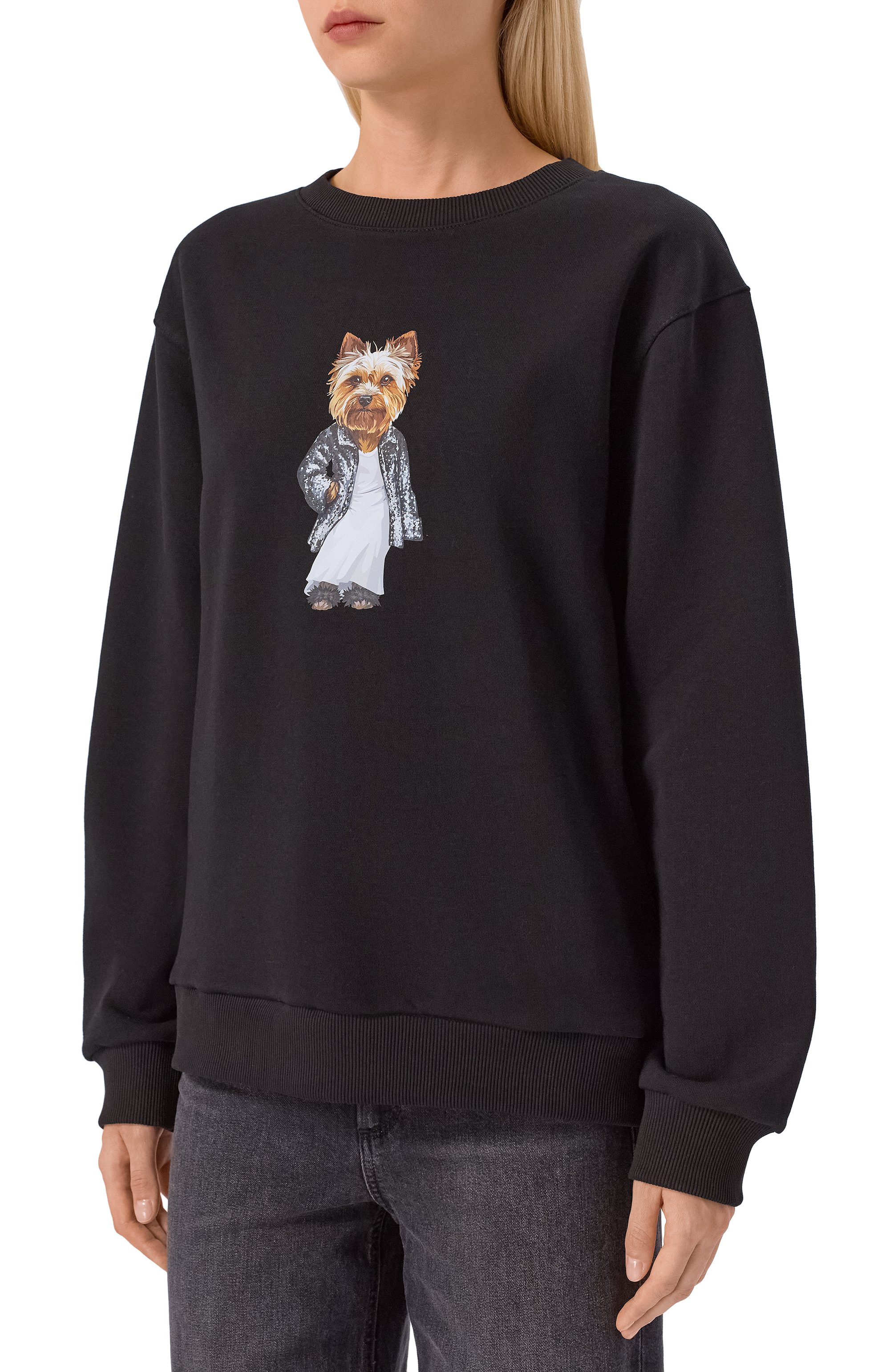 Хлопковый свитшот FLASHIN, арт. FS25SDOY, фото 3