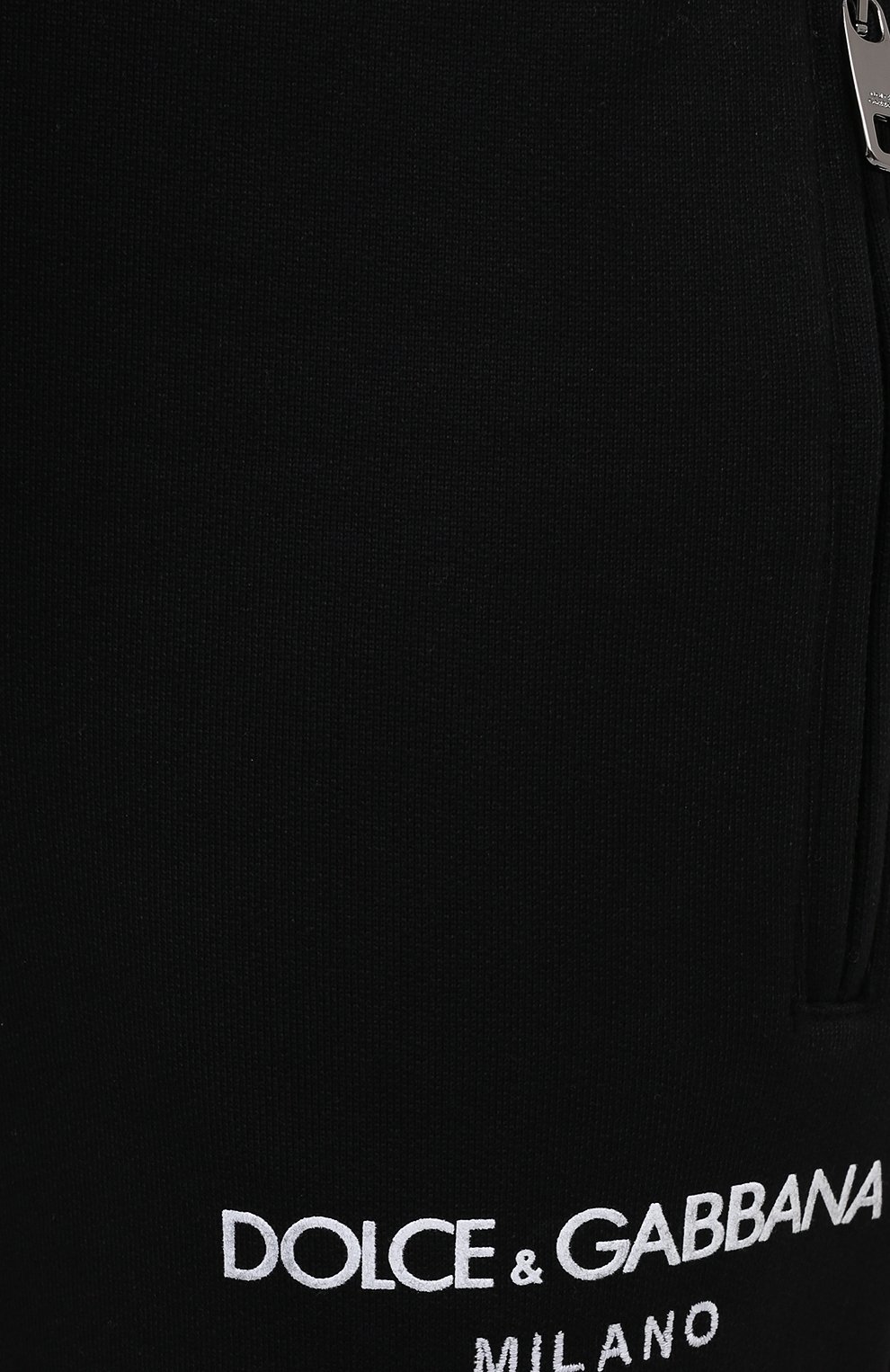 Хлопковые джоггеры DOLCE & GABBANA, арт. FTBX5Z/G7XJQ, фото 5