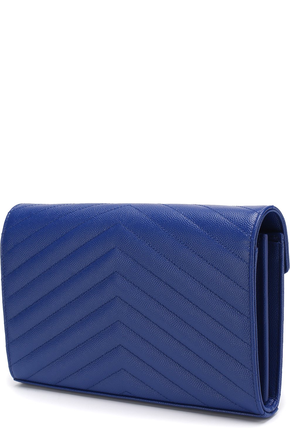 Клатч monogram mini SAINT LAURENT синего цвета по цене 208000 руб., арт. 377828/B0W02, фото 3 Клатч monogram mini SAINT LAURENT, арт. 377828/B0W02, фото 3