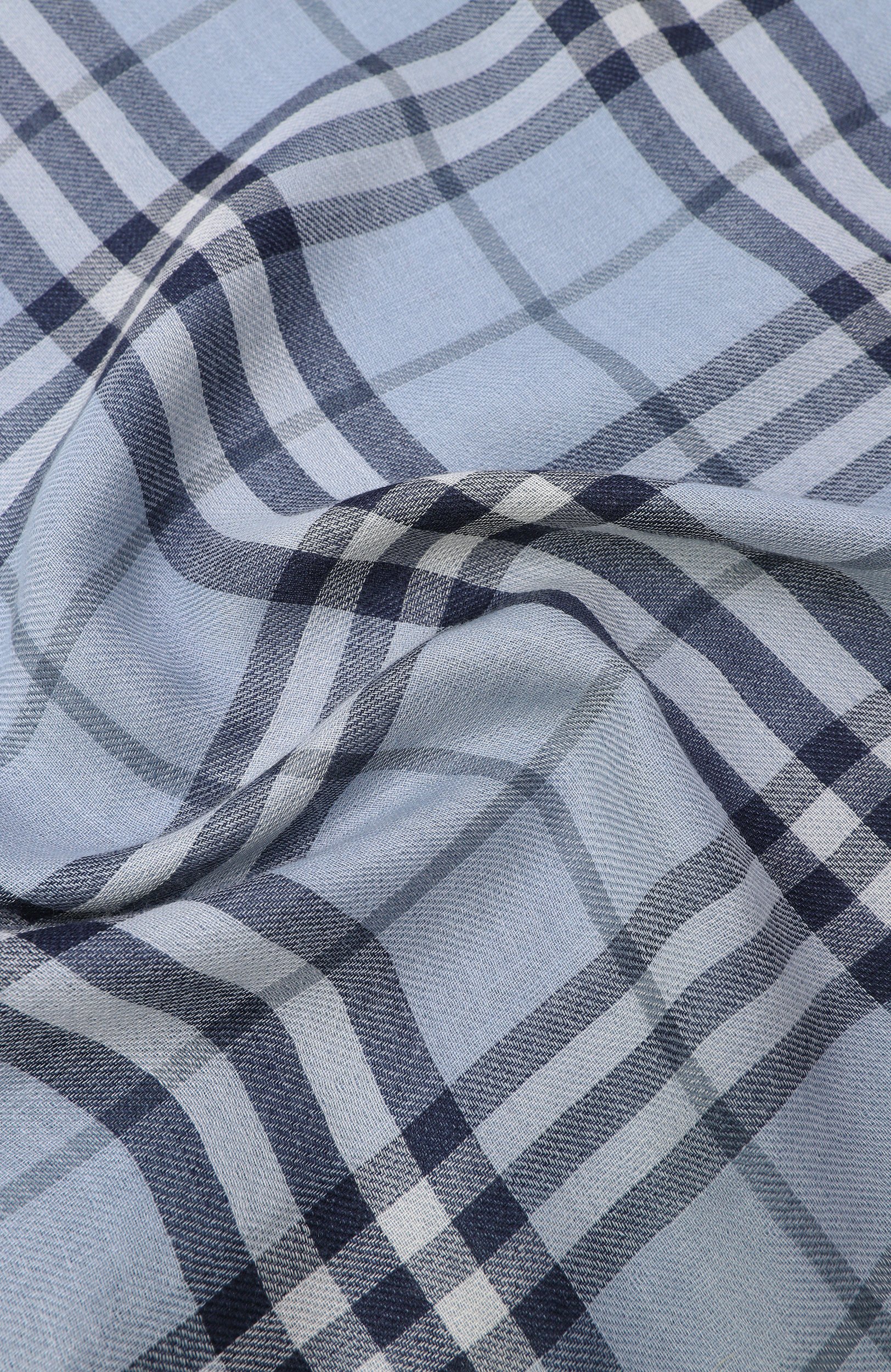 Шарф из шерсти и шелка BURBERRY, арт. 8127309, фото 3