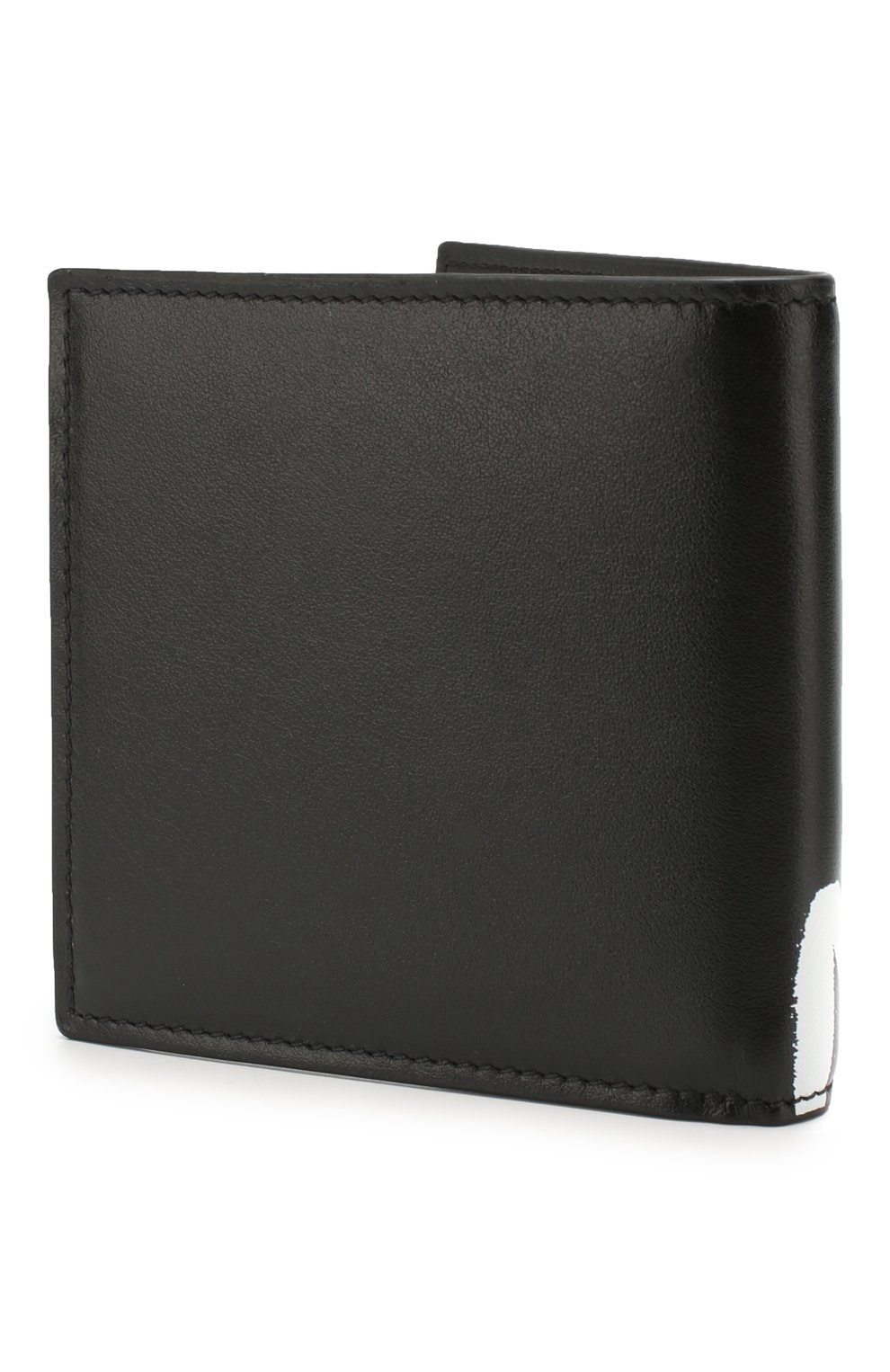 Кожаное портмоне ALEXANDER MCQUEEN черно-белого цвета по цене 33400 руб., арт. 602137/1NT0B, фото 2 Кожаное портмоне ALEXANDER MCQUEEN, арт. 602137/1NT0B, фото 2