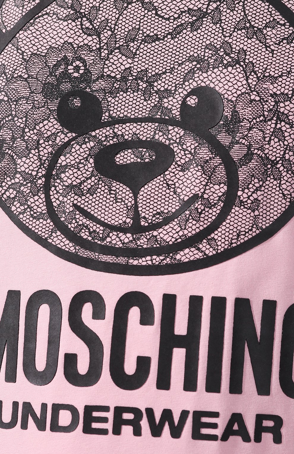 Хлопковая футболка MOSCHINO, арт. A1913/9019, фото 5