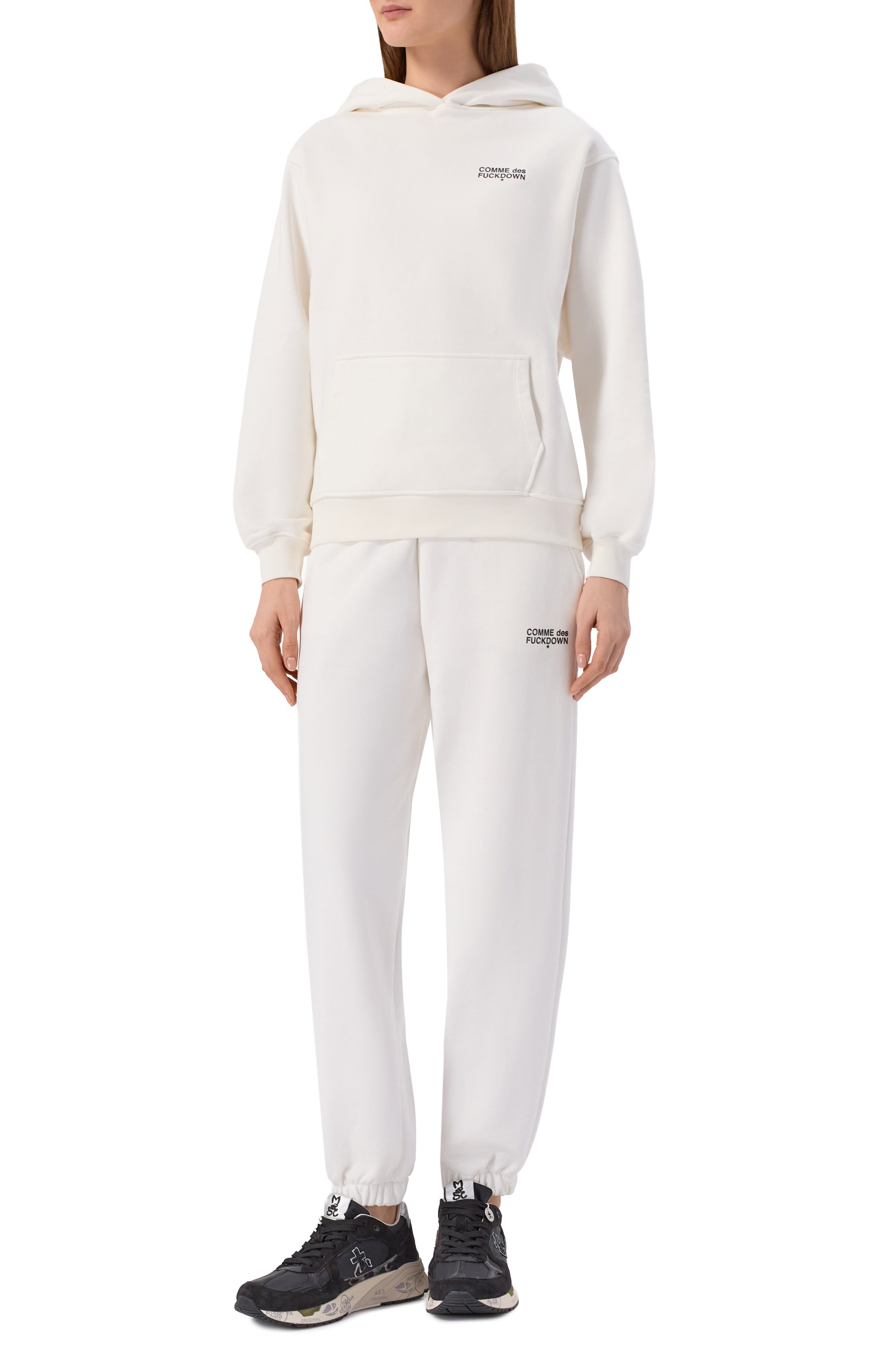 Хлопковые джоггеры COMME DES FUCKDOWN, арт. CFABW01552, фото 2