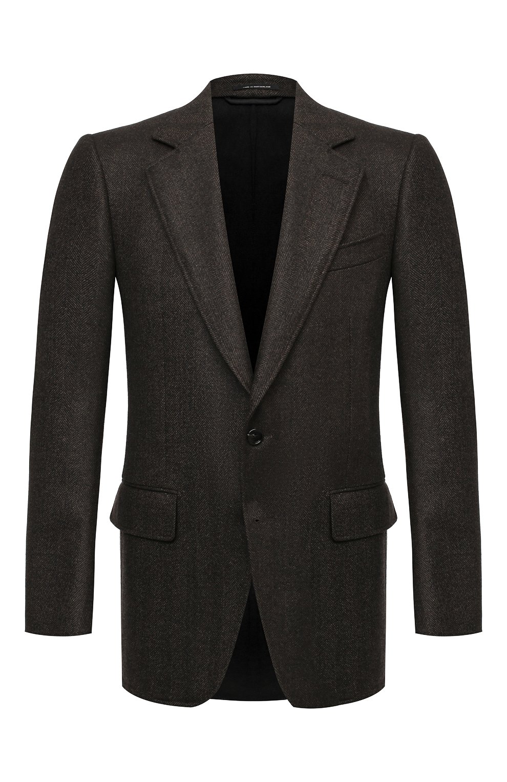 Шерстяной пиджак TOM FORD коричневого цвета по цене 387000 руб., арт. 856R02/1IMU40, фото 1 Шерстяной пиджак TOM FORD, арт. 856R02/1IMU40, фото 1