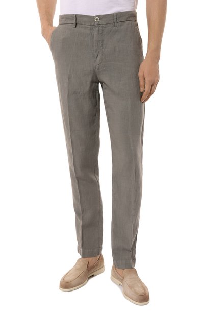 Льняные брюки 120% LINO, арт. 32ALIM2411/0253/000, фото 3